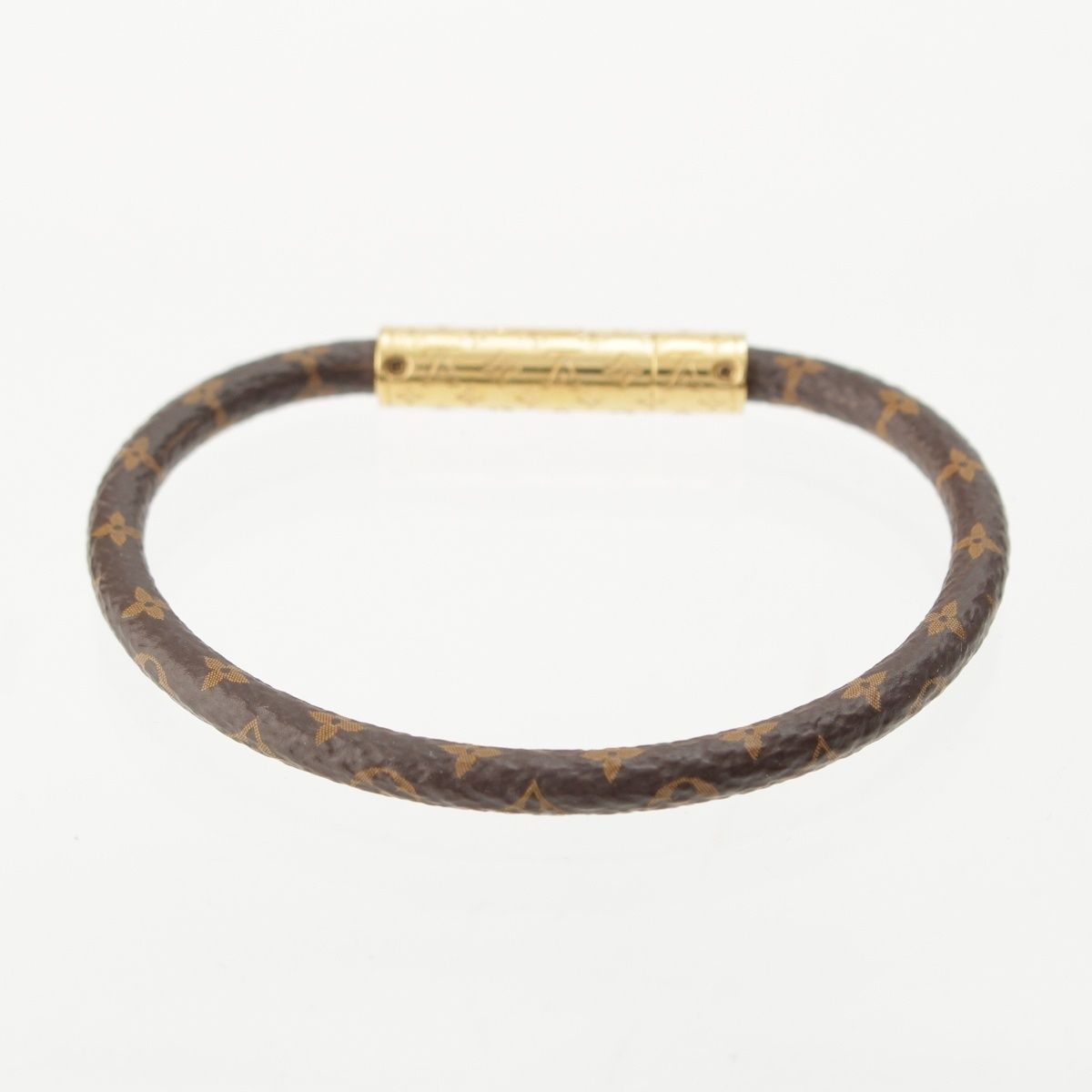 Louis Vuitton Monogram Bracelet LV Confidential Brown — view 3