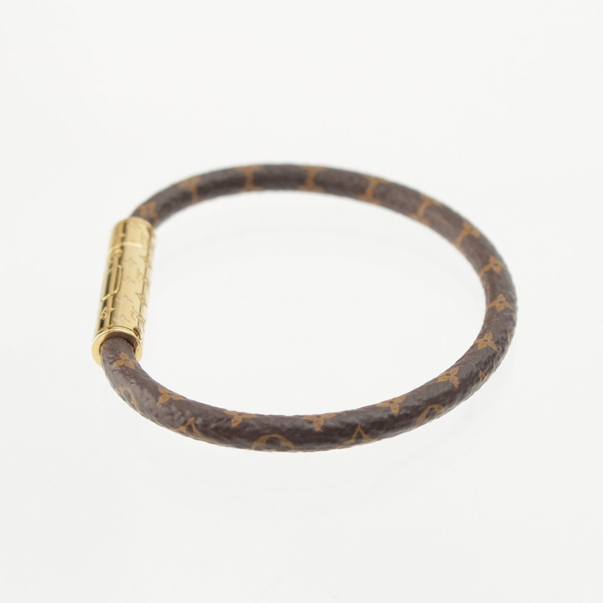 Louis Vuitton Monogram Bracelet LV Confidential Brown — view 2