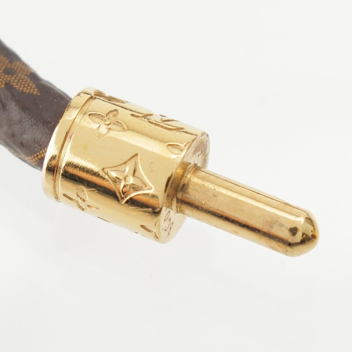 Louis Vuitton Monogram Bracelet LV Confidential Brown — view 8