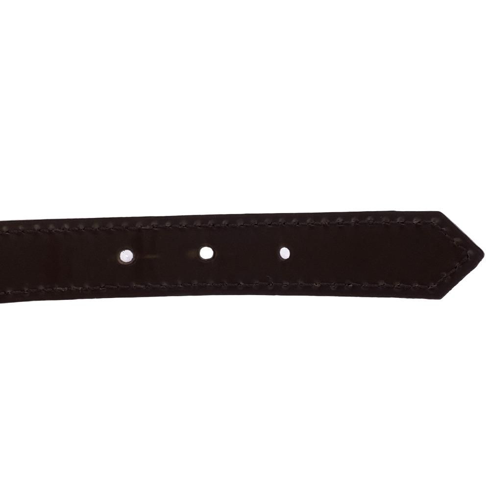 Louis Vuitton Ebene Leather Shoulder Strap for Ravello Brown — view 2