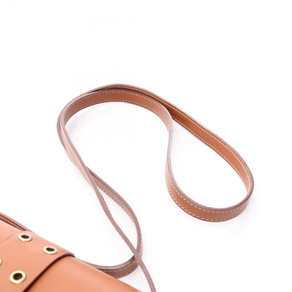 Dior Dio Shoulder Bag Street Chic Trotter Beige Brown Canvas Leather — view 9