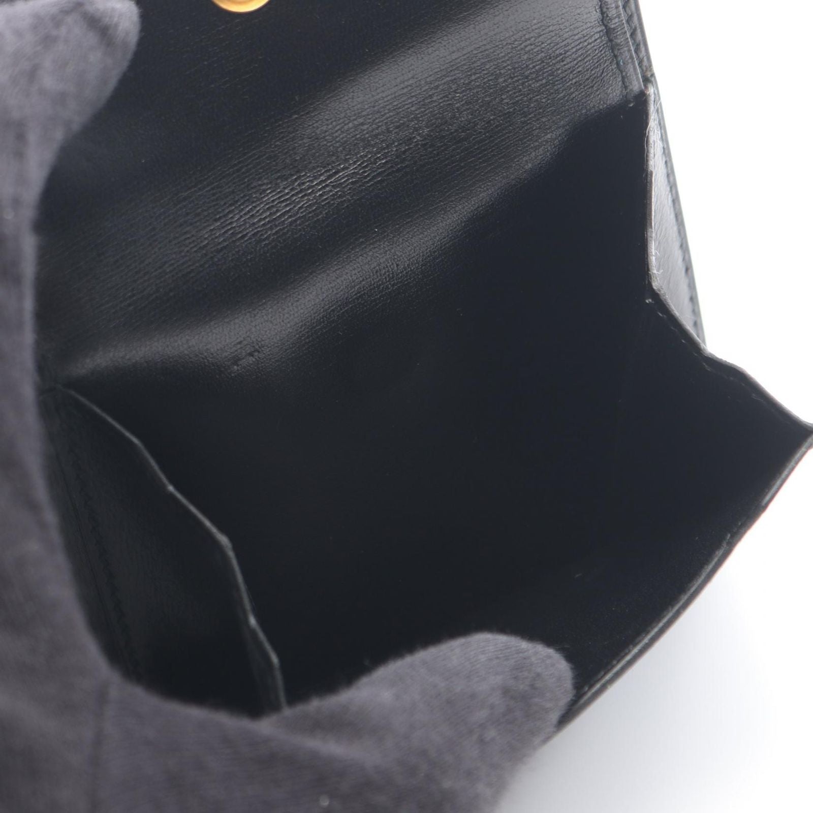 Hermes Bi Foldwallet Black Wallet — view 4