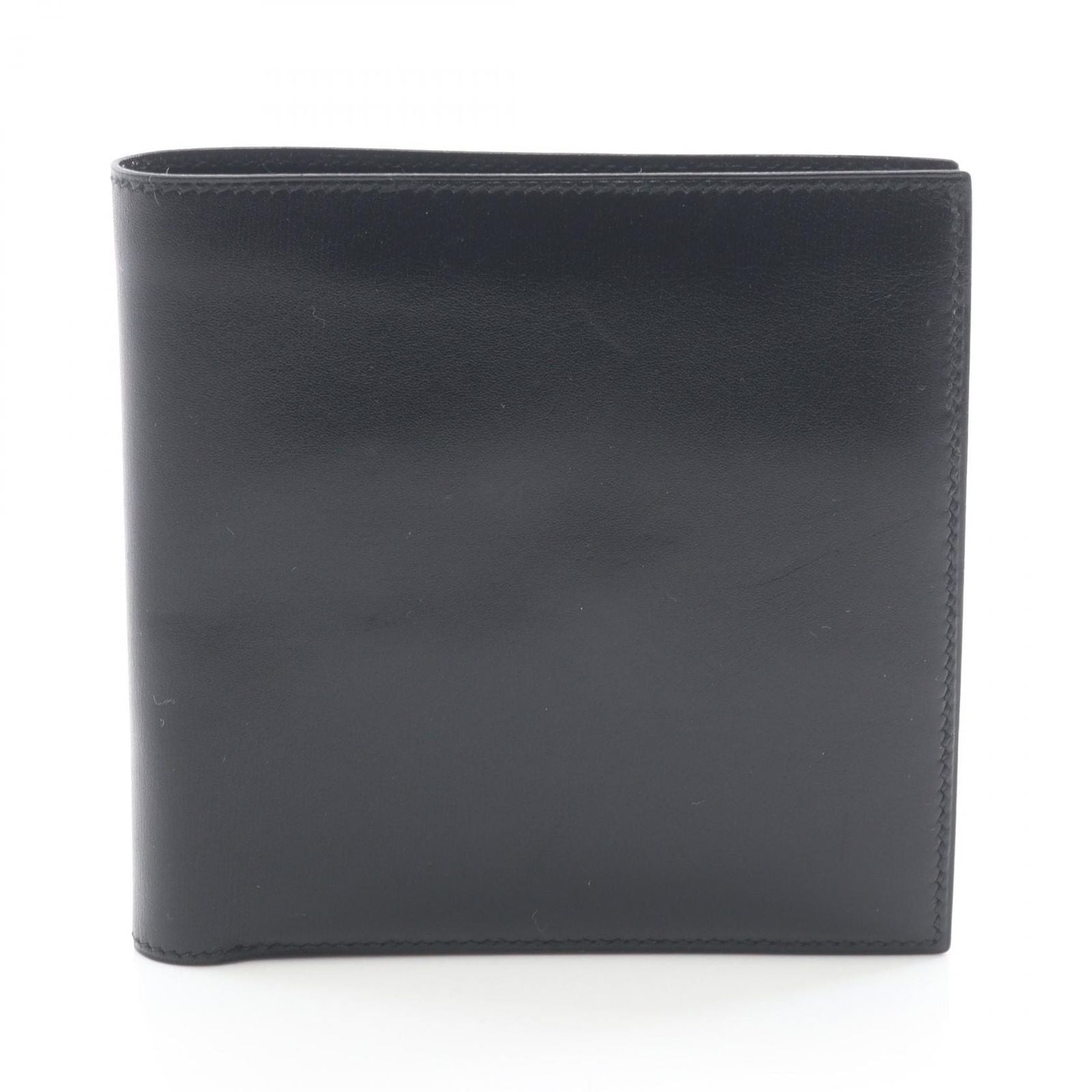 Hermes Bi Foldwallet Black Wallet