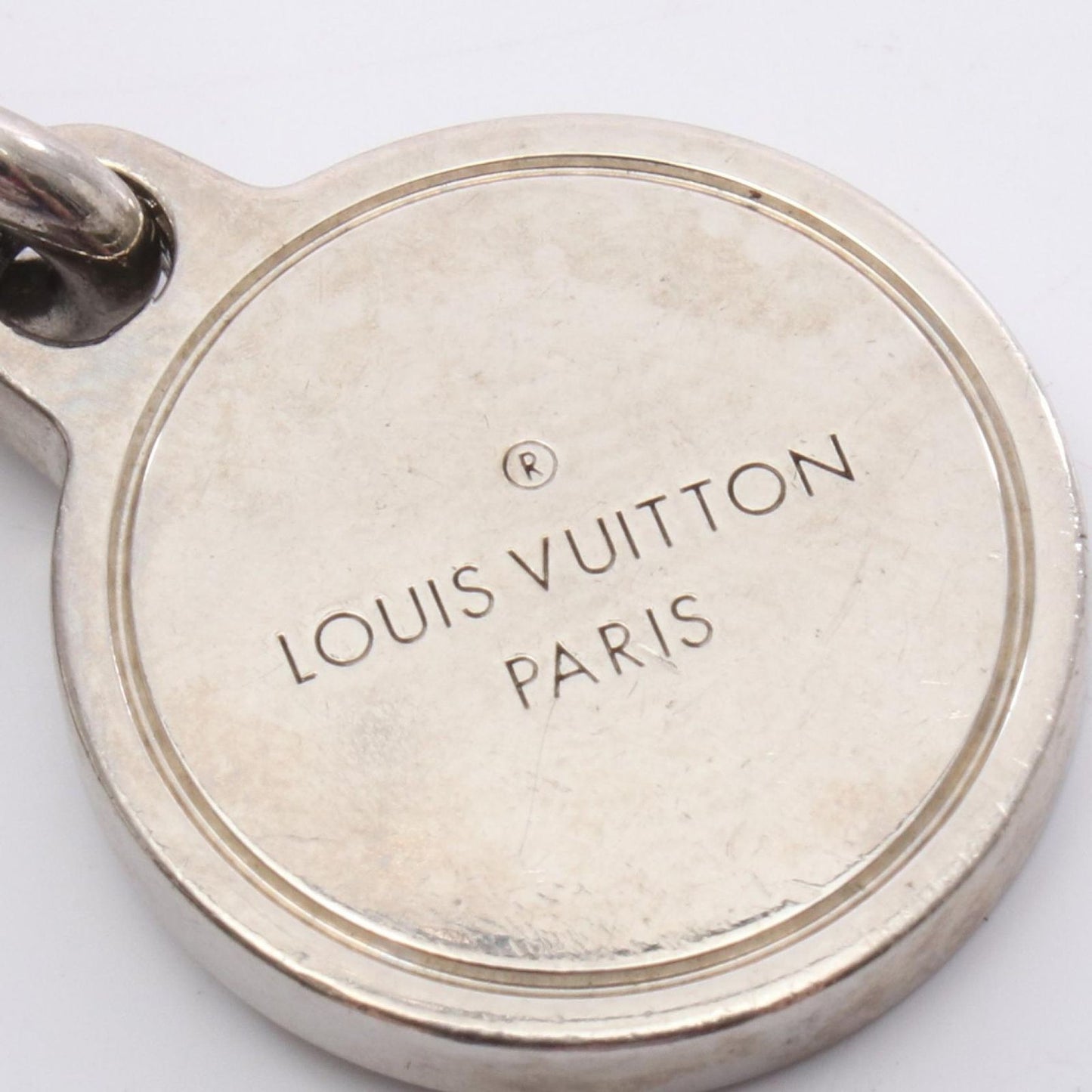 Louis Vuitton Charm ju Sac LV Dog White Keychain — view 3