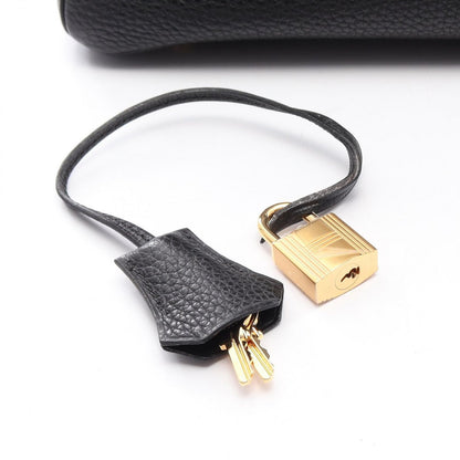 Hermes Handbag Birkin 30 Black Leather — view 6