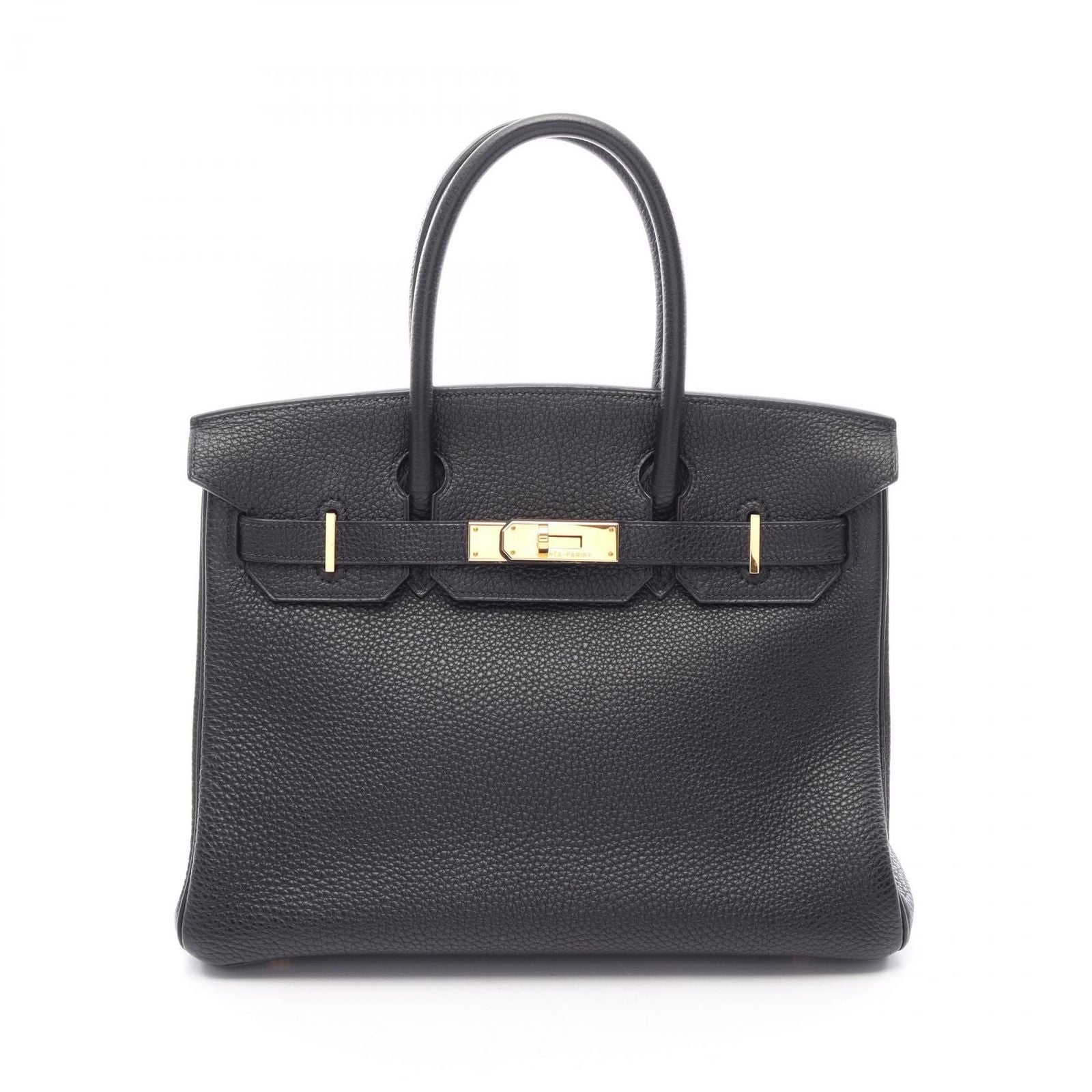 Hermes Handbag Birkin 30 Black Leather
