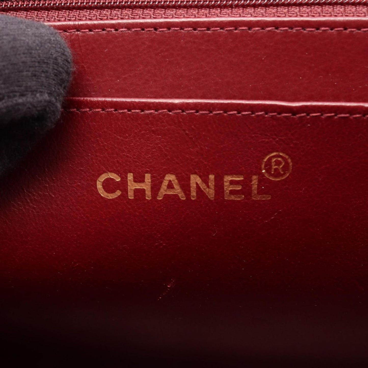 Chanel Shoulder Bag Deca Matelasse 34 Black Lambskin Chain — view 4