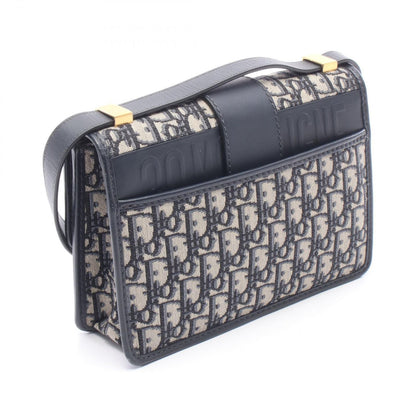 Dior Dio Shoulder Bag 30 Montaigne Mont new Oblique Navy Canvas Leather — view 2