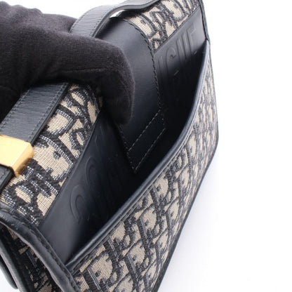 Dior Dio Shoulder Bag 30 Montaigne Mont new Oblique Navy Canvas Leather — view 5