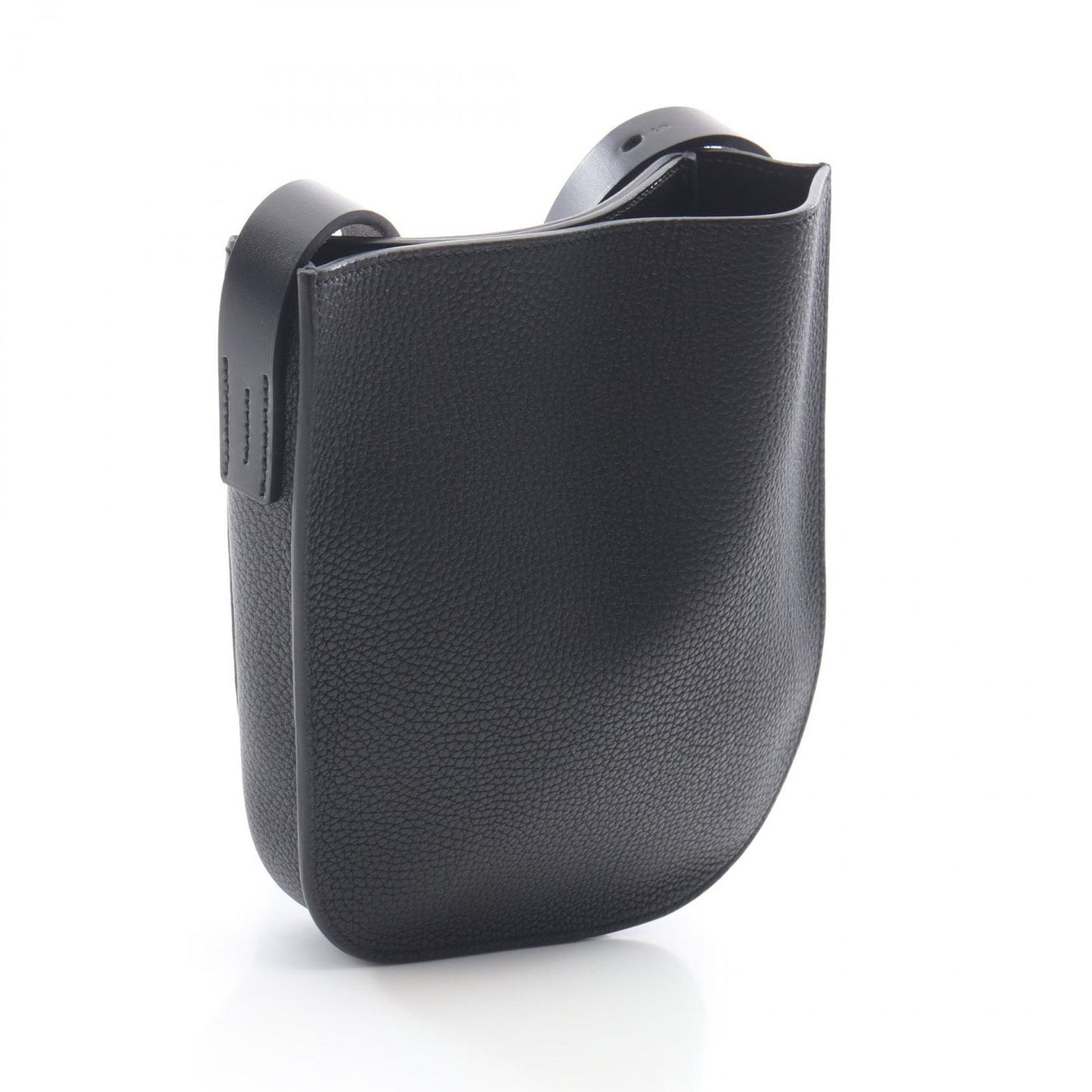 Hermes Shoulder Bag Perspective Cavalier Pochette Black — view 2