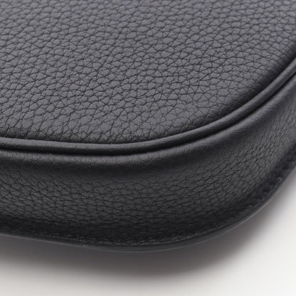 Hermes Shoulder Bag Perspective Cavalier Pochette Black — view 7