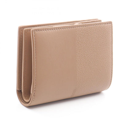 Loewe Bi Foldwallet Duet Compact Wallet Brown Leather — view 2