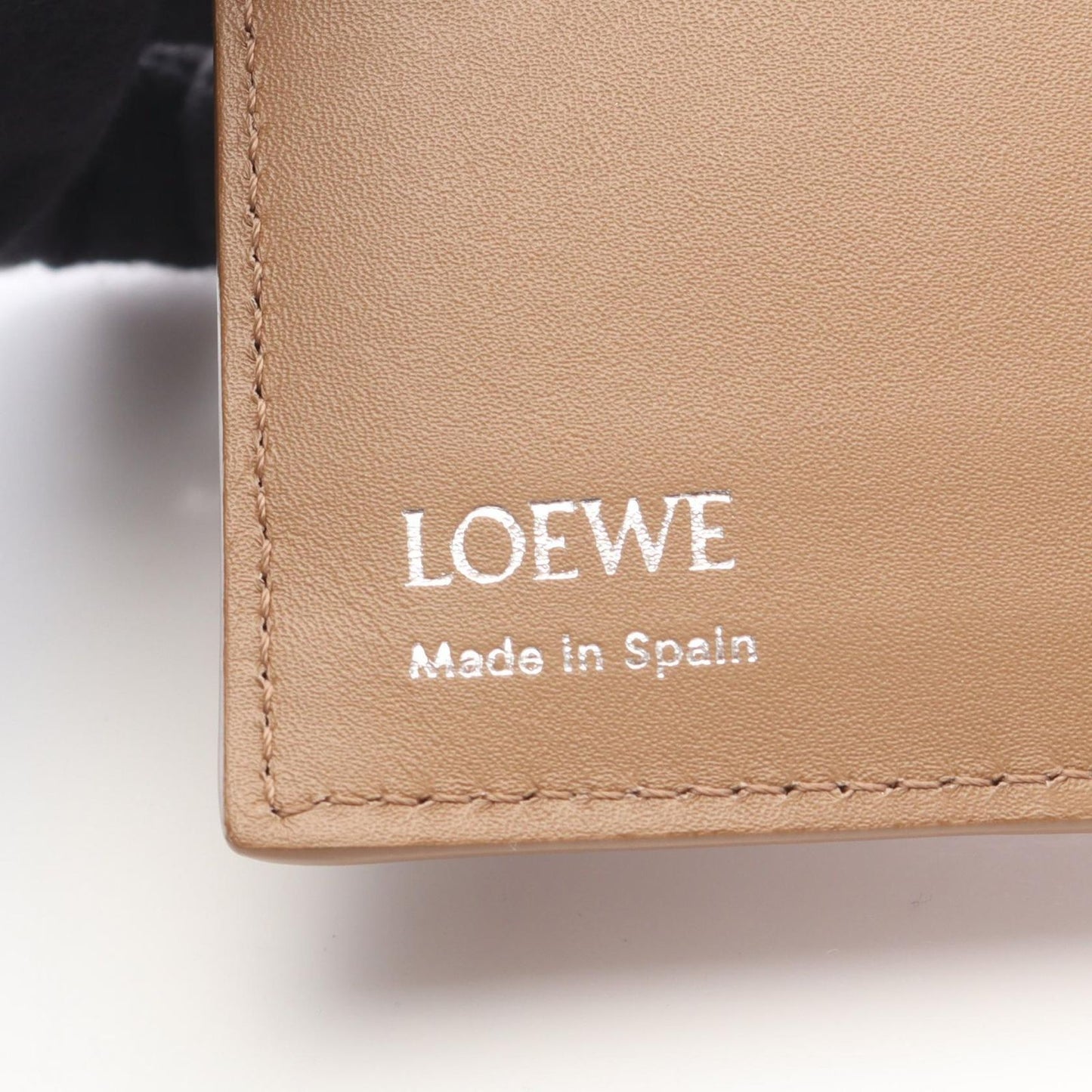 Loewe Bi Foldwallet Duet Compact Wallet Brown Leather — view 5