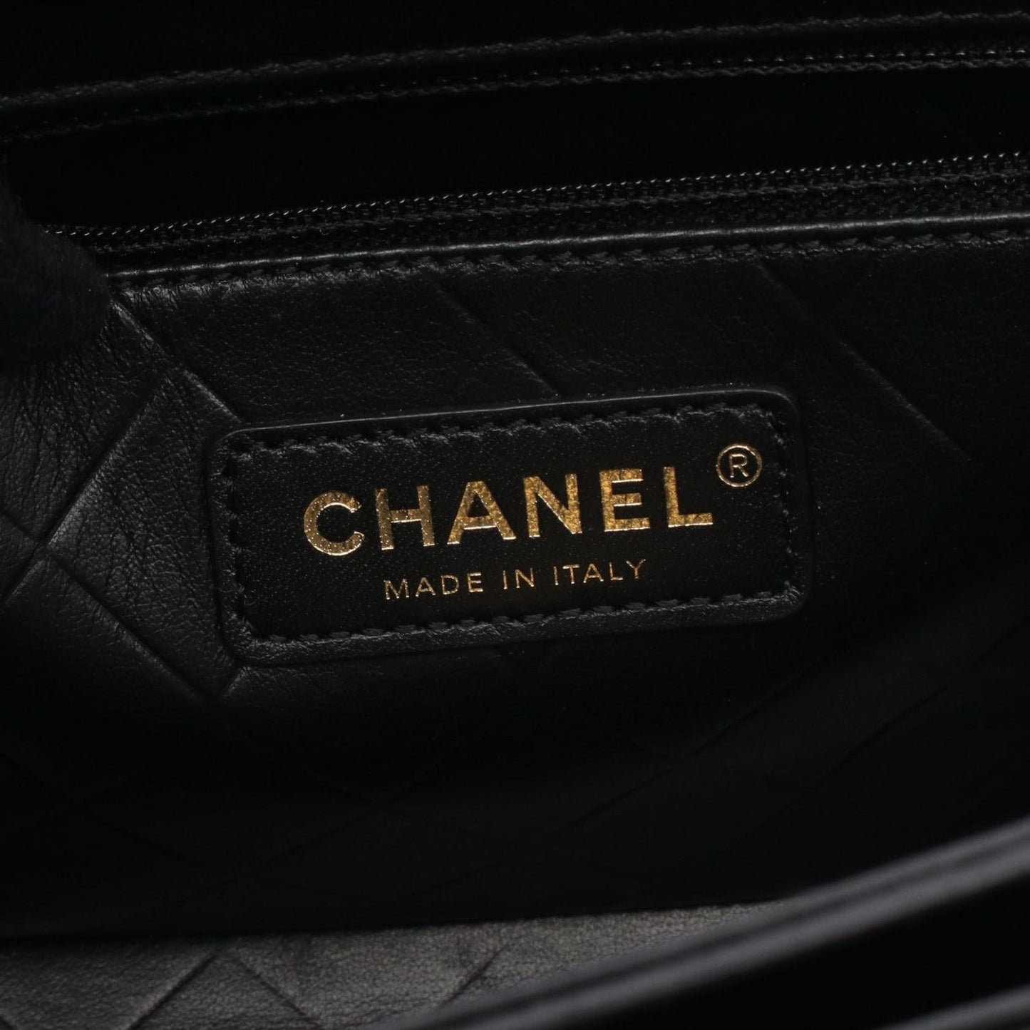 Chanel Shoulder Bag Quilted Black Leather Chain — view 4