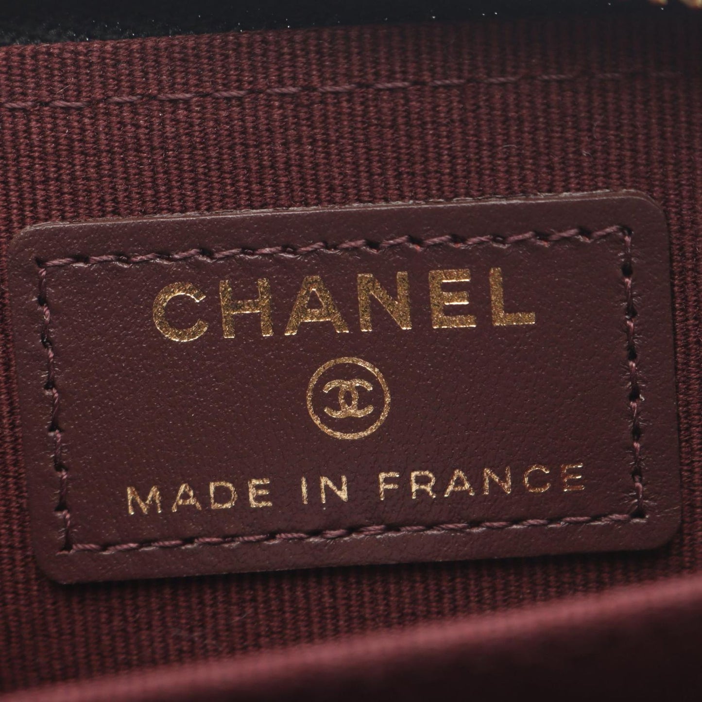 Chanel Coin Case Classic Zip Coinpa Quilted Black Caviar Leather — view 4
