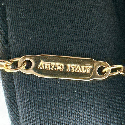 Tiffany & Co T Smile Mini Yellow Gold Necklace — view 7
