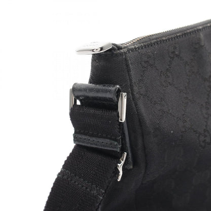 Gucci Shoulder Bag GG Canvas Black — view 7