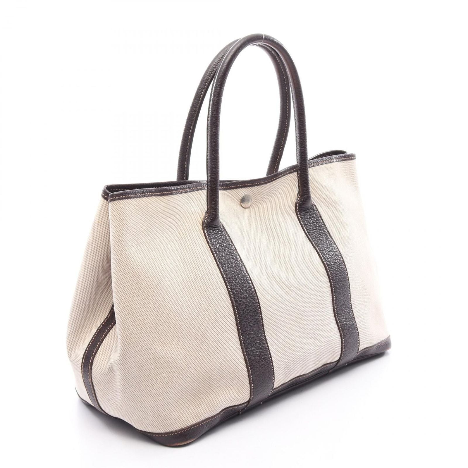 Hermes Tote Garden Party PM Ecru Brown — view 2