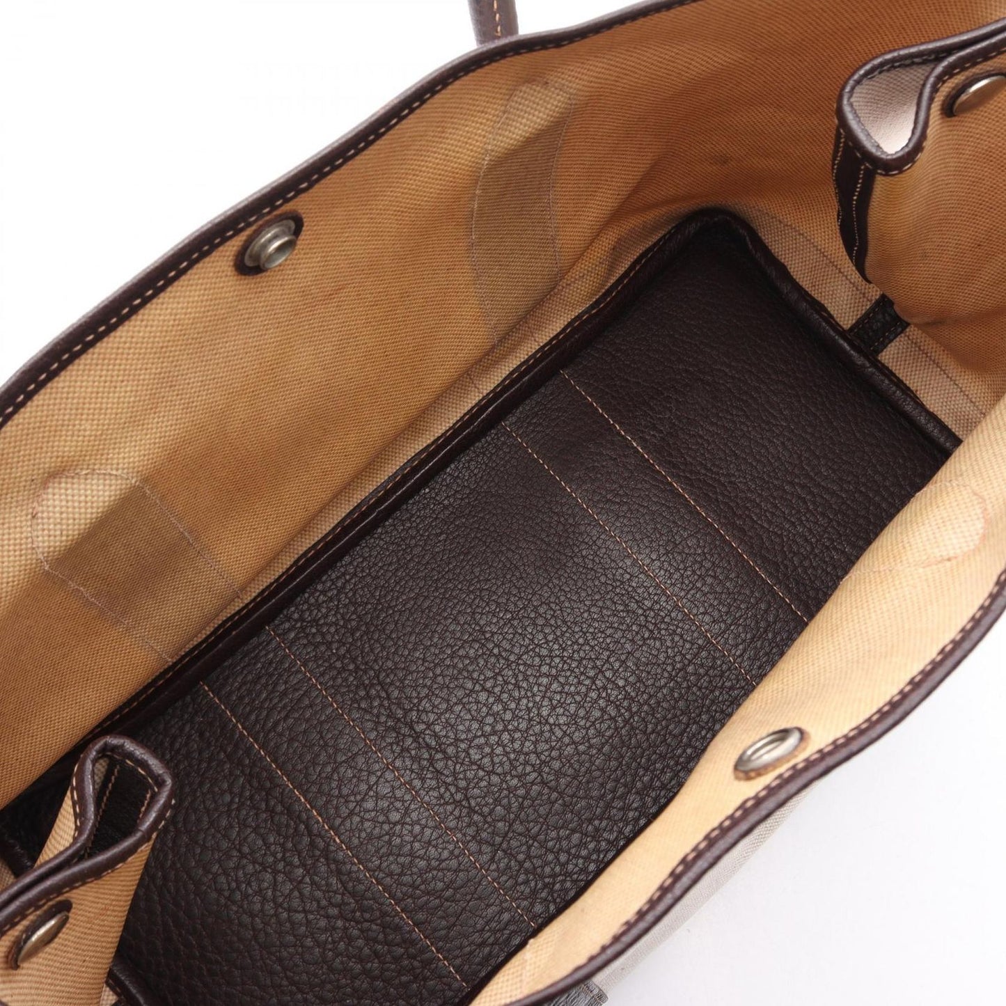 Hermes Tote Garden Party PM Ecru Brown — view 3