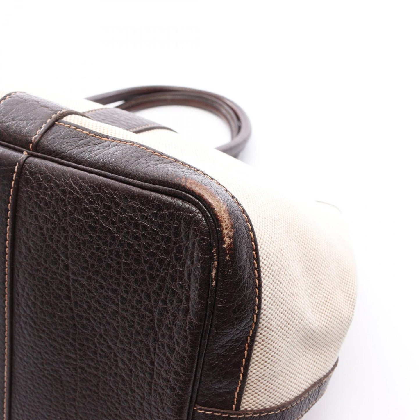 Hermes Tote Garden Party PM Ecru Brown — view 6