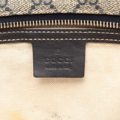 Gucci Tote GG Spuri Beige Navy Leather — view 4