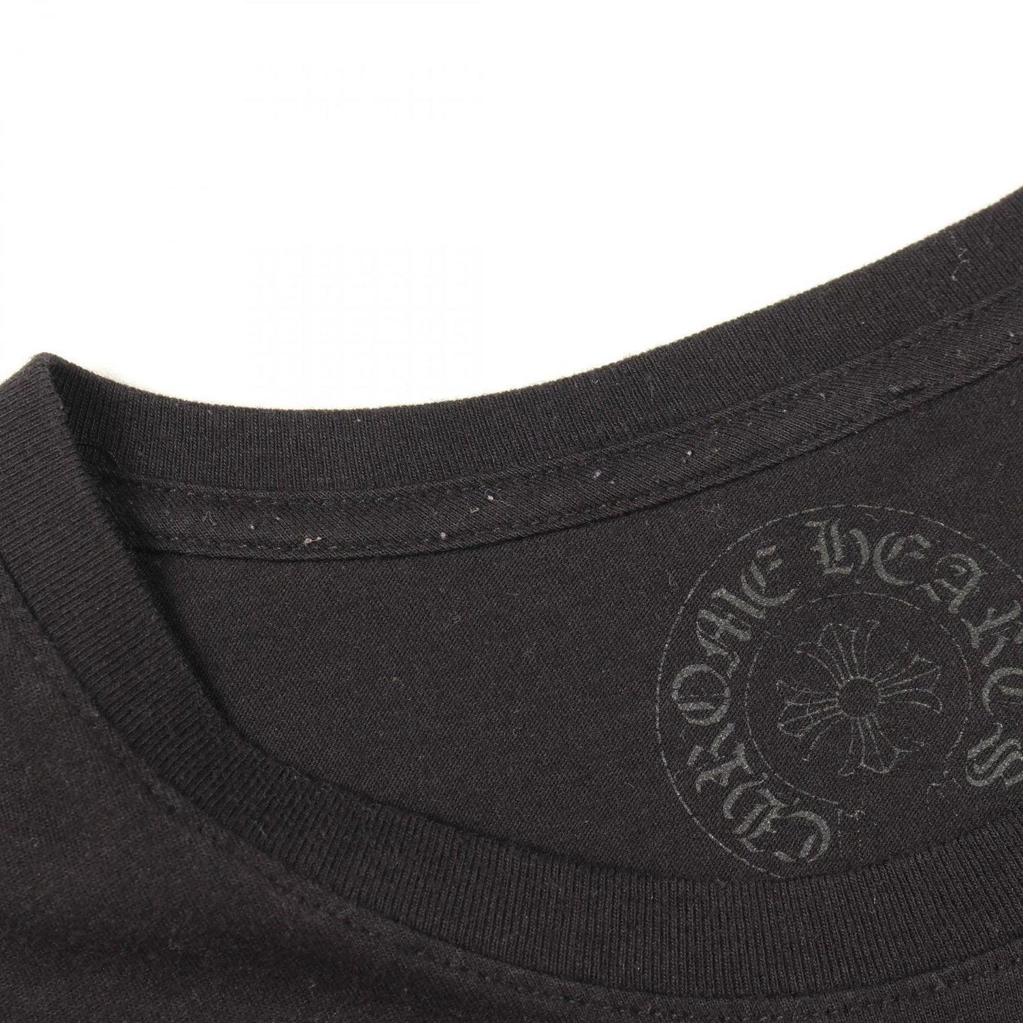 Chrome Hearts Ha Short Sleeve T-Shirt Hollywood Boost Cotton — view 5