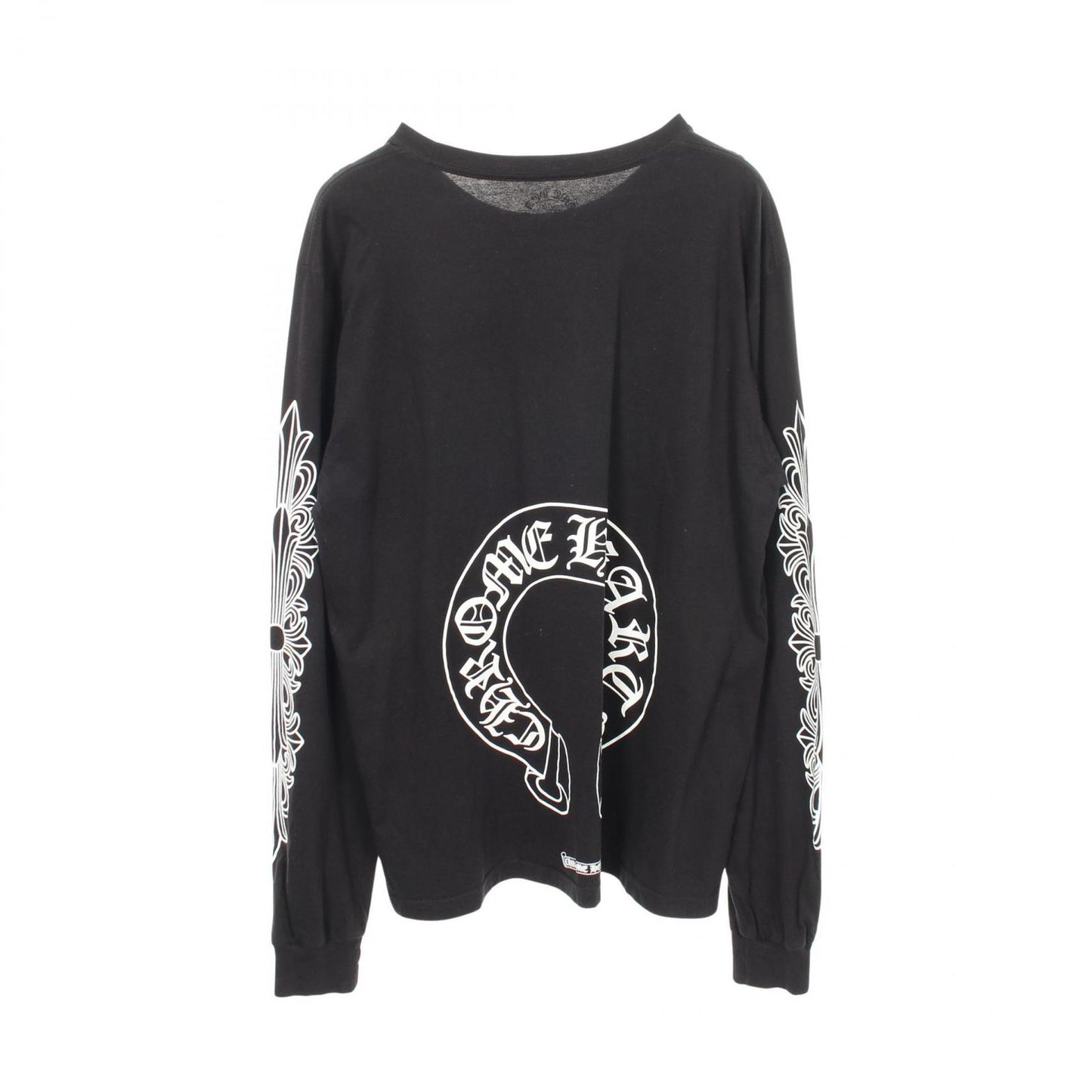 Chrome Hearts Ha Long Sleeve T-Shirt sush Flo Ralcross Kuru Neck Cotton — view 2