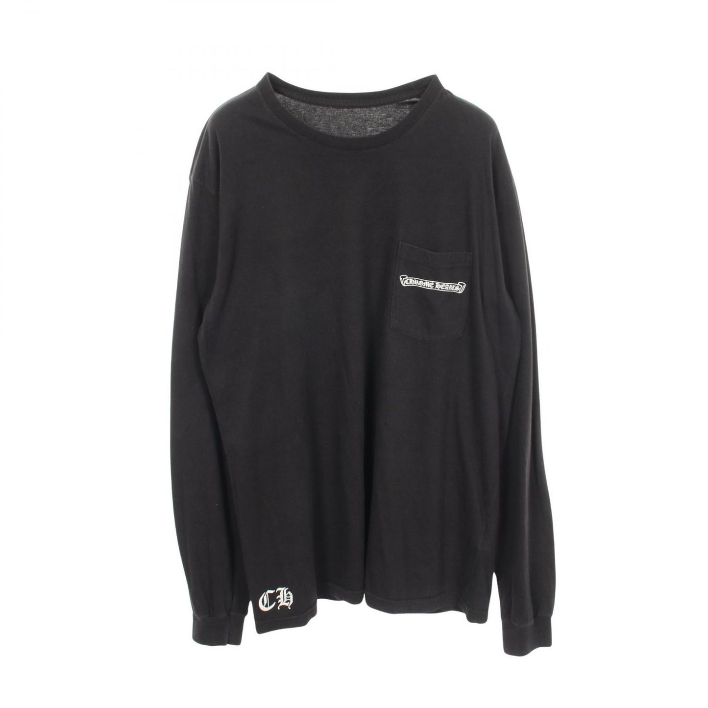 Chrome Hearts Ha Long Sleeve T-Shirt Back CH Plus Scro print Kuru Neck Cotton