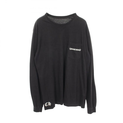 Chrome Hearts Ha Long Sleeve T-Shirt Back CH Plus Scro print Kuru Neck Cotton