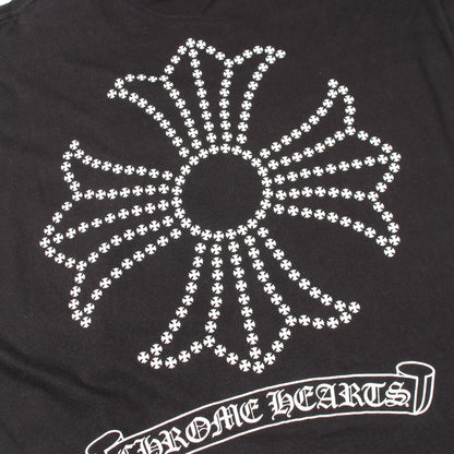 Chrome Hearts Ha Long Sleeve T-Shirt Back CH Plus Scro print Kuru Neck Cotton — view 9