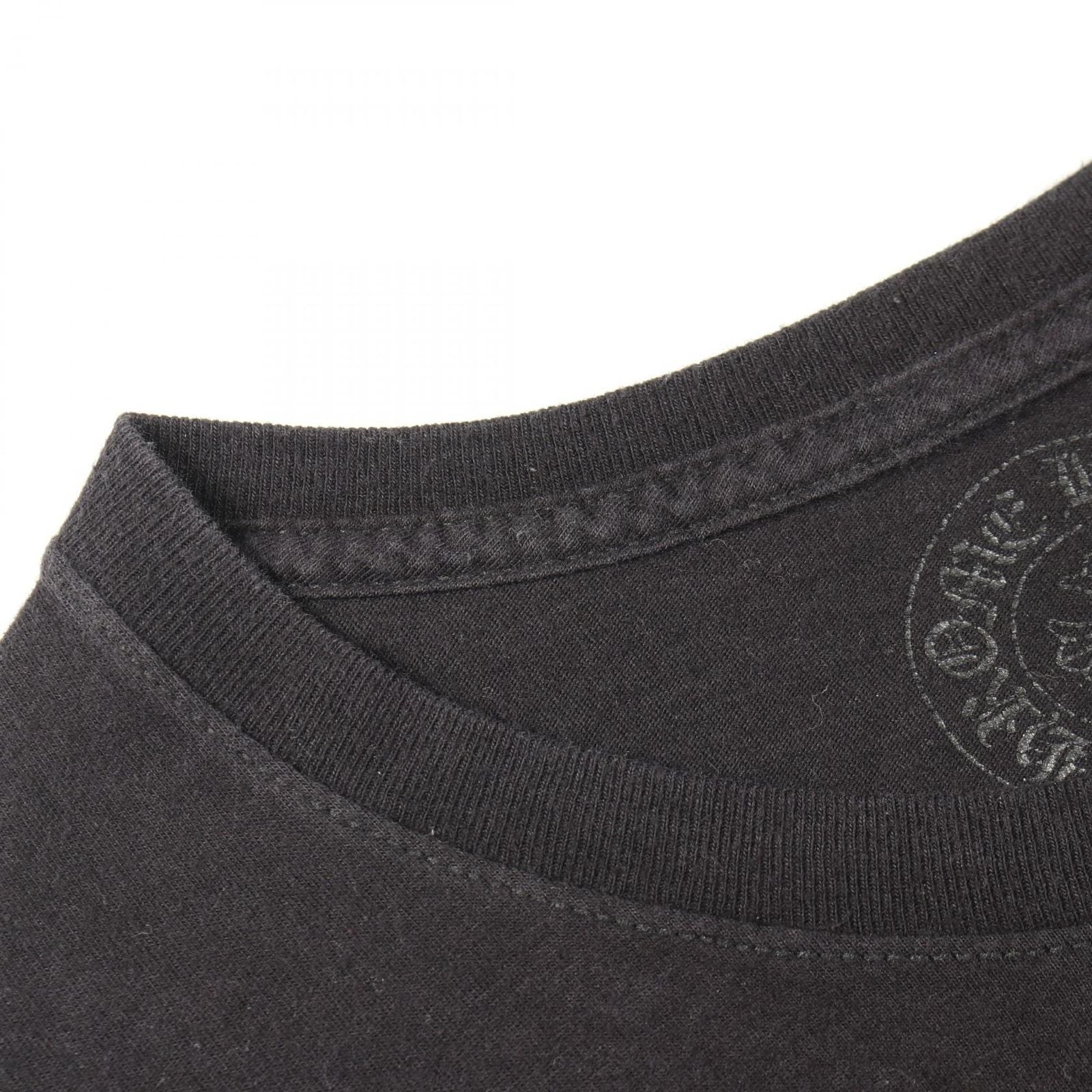 Chrome Hearts Ha Long Sleeve T-Shirt Back CH Plus Scro print Kuru Neck Cotton — view 6