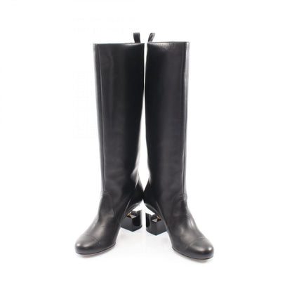 Chanel Boots Pearl Long Leather — view 3