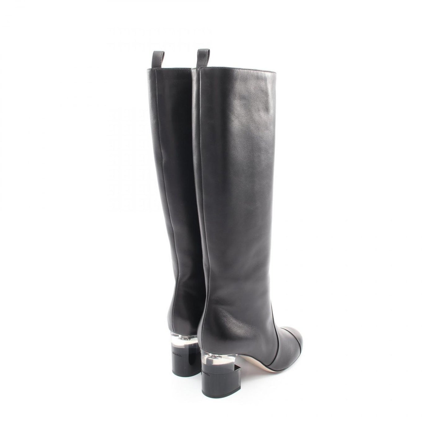 Chanel Boots Pearl Long Leather — view 2