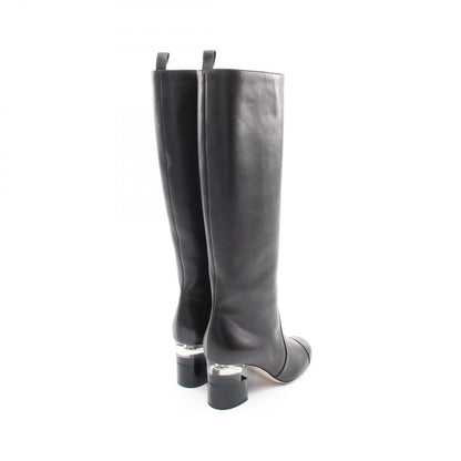 Chanel Boots Pearl Long Leather — view 2