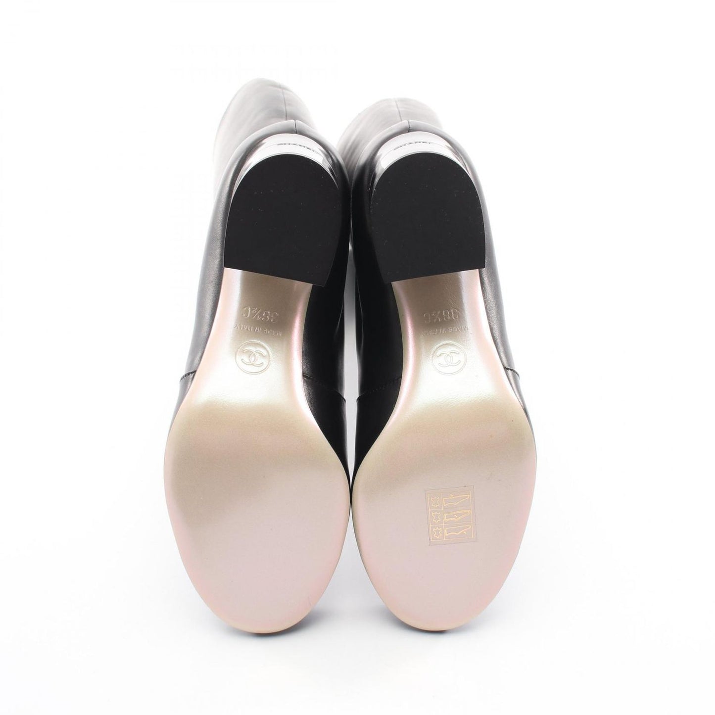 Chanel Boots Pearl Long Leather — view 4