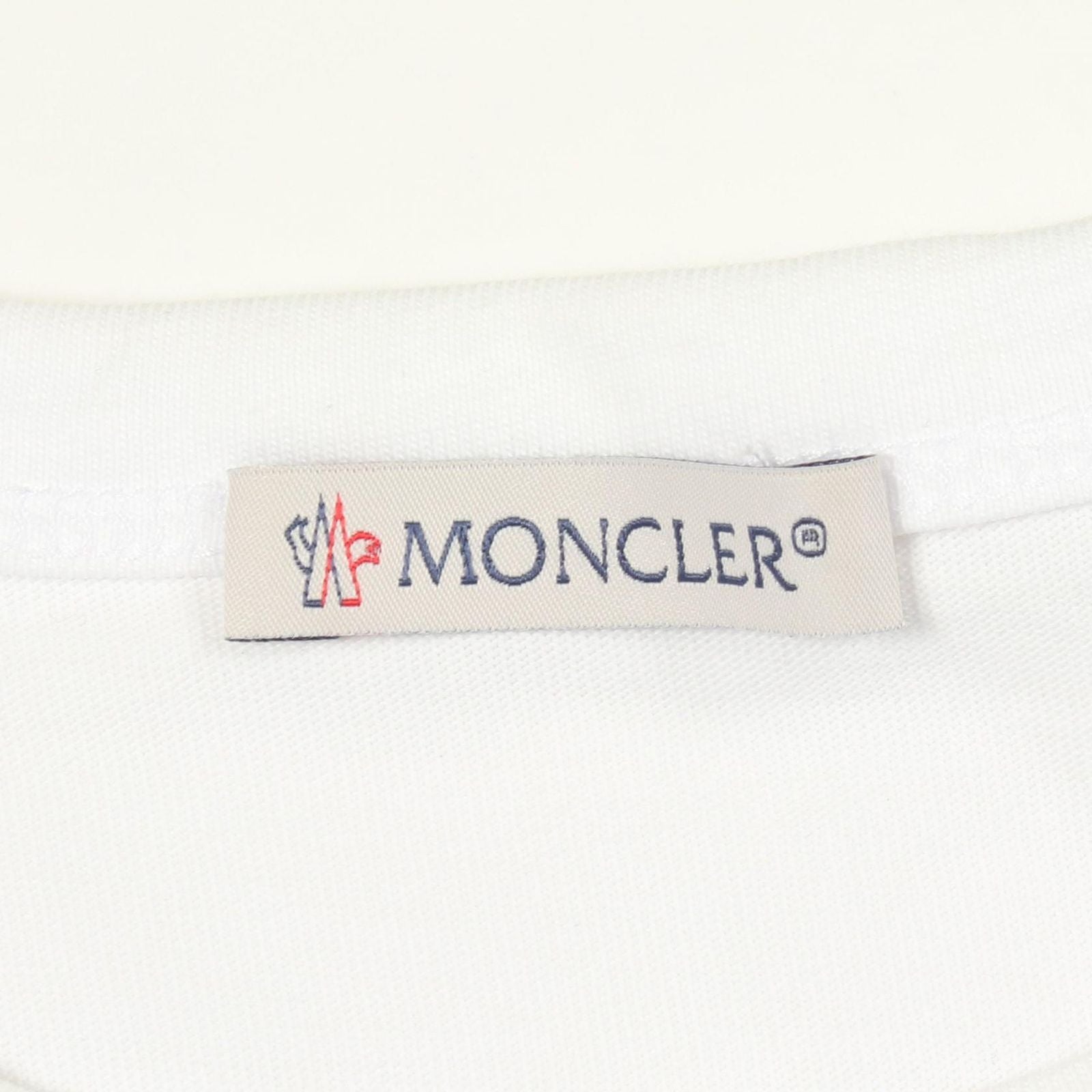 Moncler Montcles Short Sleeve T-Shirt Printlogo Kuru Neck Cotton — view 3