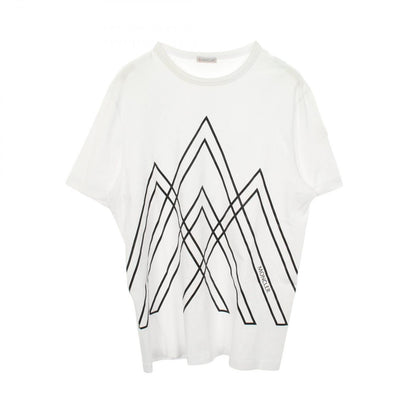 Moncler Montcles Short Sleeve T-Shirt Printlogo Kuru Neck Cotton