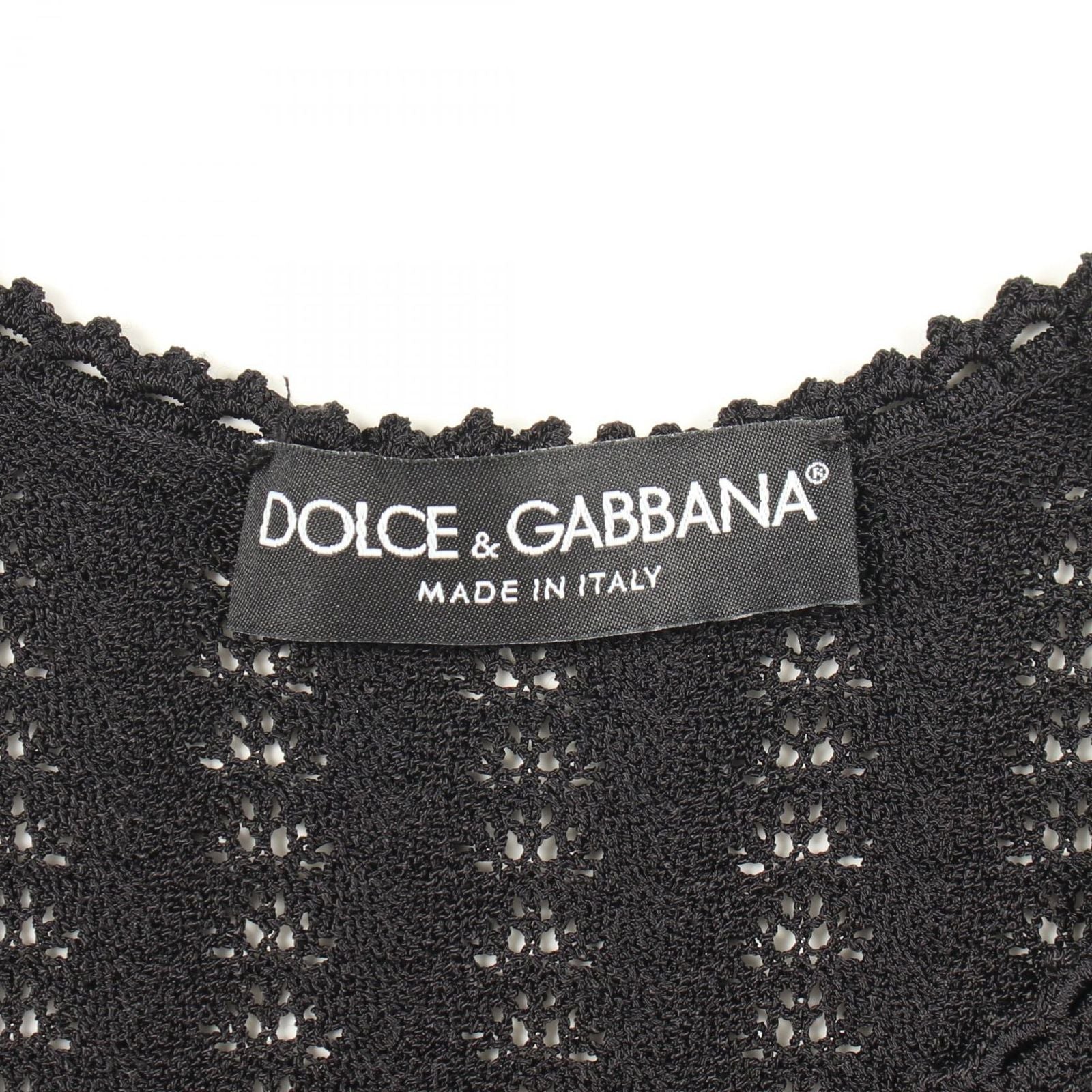 Dolce & Gabbana Dress Contrast yon Knit — view 3
