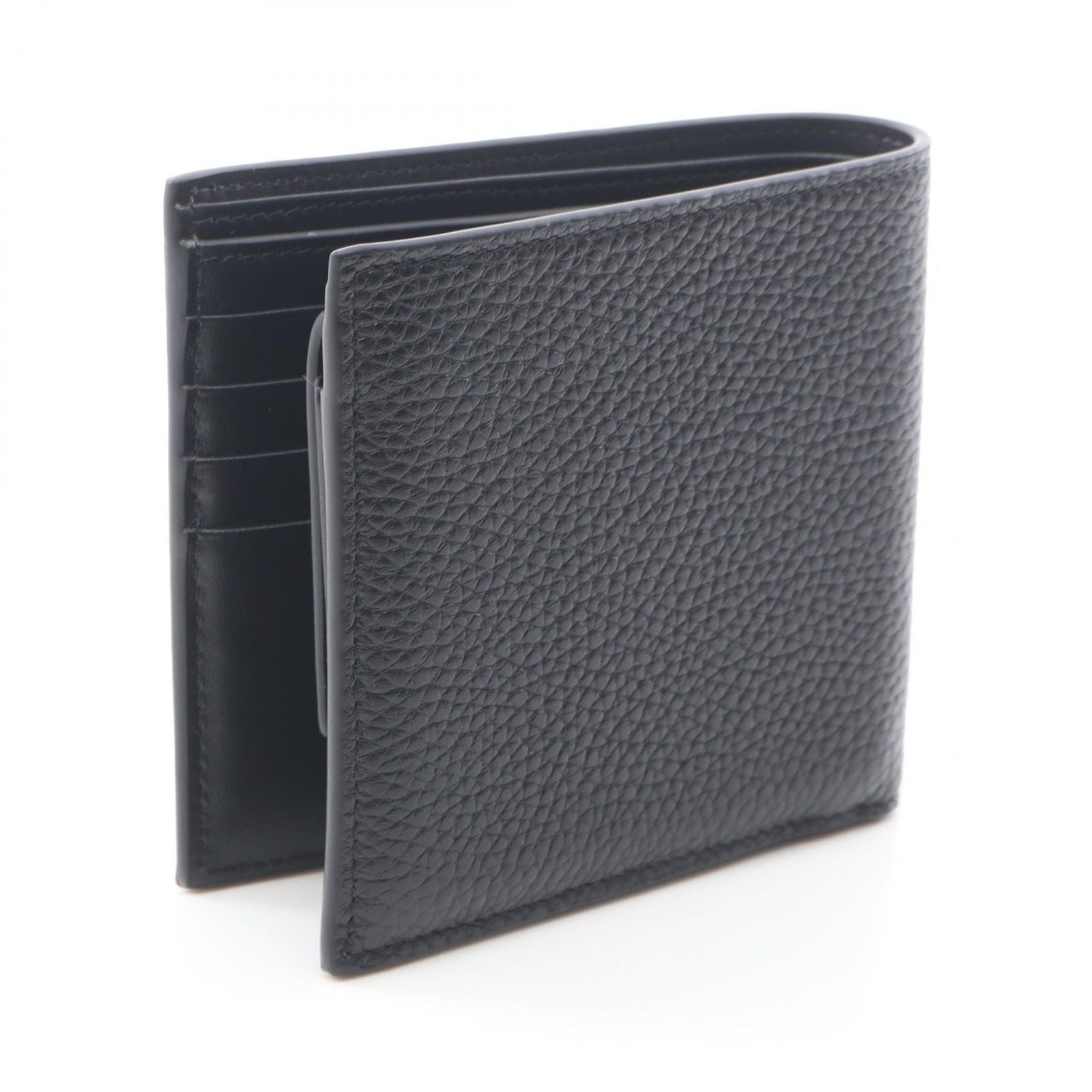 Celine Bi Foldwallet Black Leather Wallet — view 2