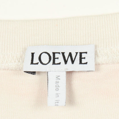Loewe Short Sleeve T-Shirt Anagram Logo Print Cotton — view 3