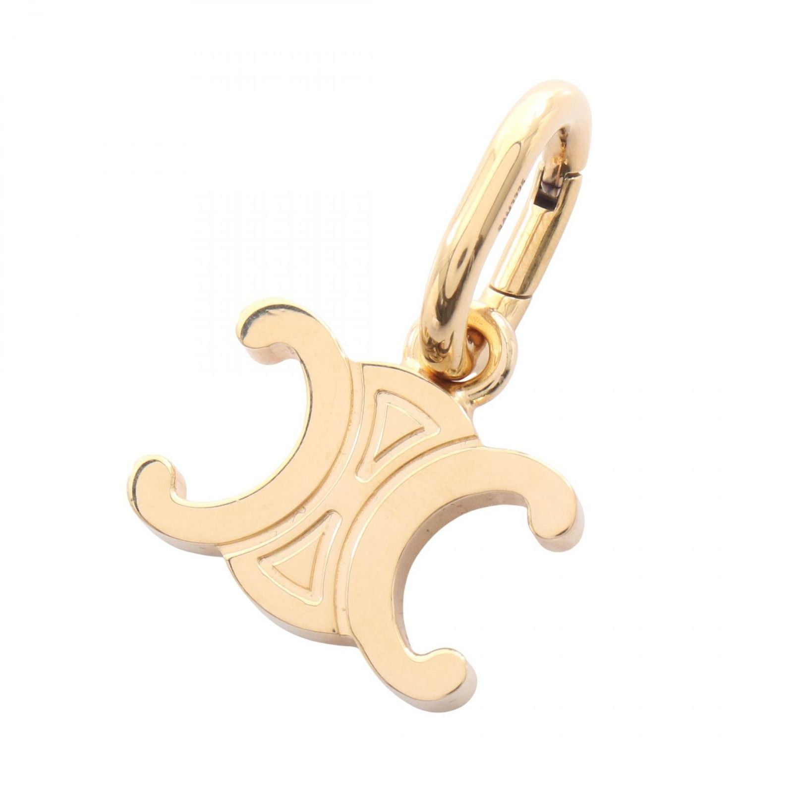 Celine Charm Triomphe Gold Key Holder