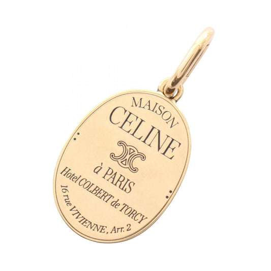 Celine Charm Medal Gold Key Holder