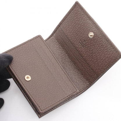 Gucci Bi Foldwallet Ophidia Sherry Line GG Spuri Beige Leather Wallet — view 3