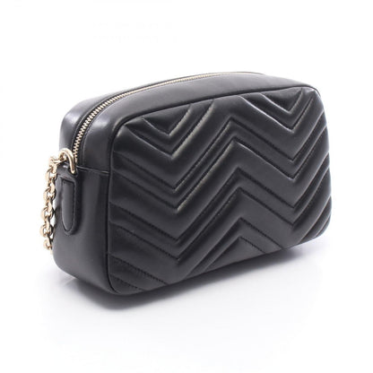 Gucci Shoulder Bag GG Marmont Black Leather — view 2