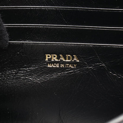 Prada Shoulder Bag Black Leather — view 4