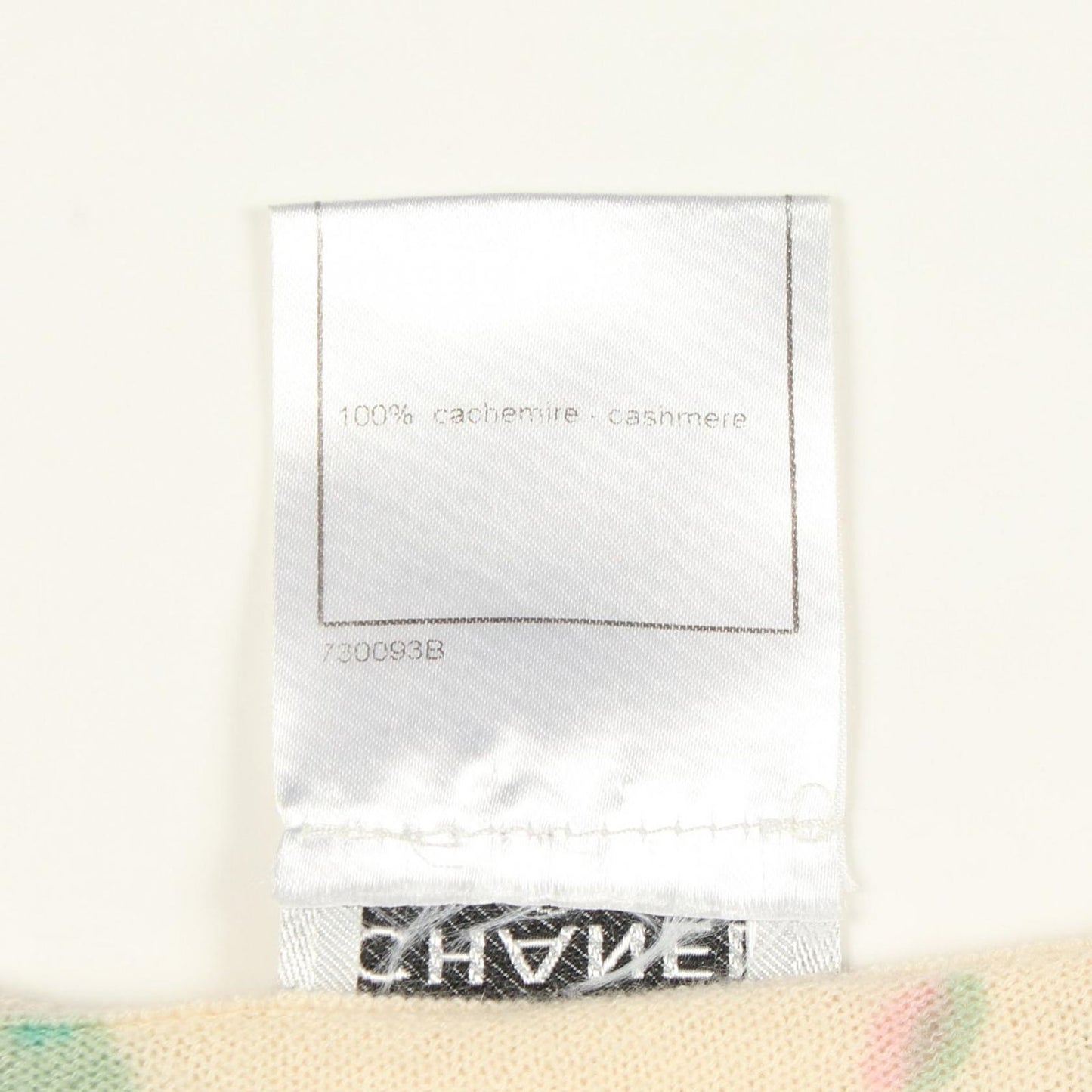 Chanel Knit All Over Pattern Cashmere Patternknit Sweater — view 4