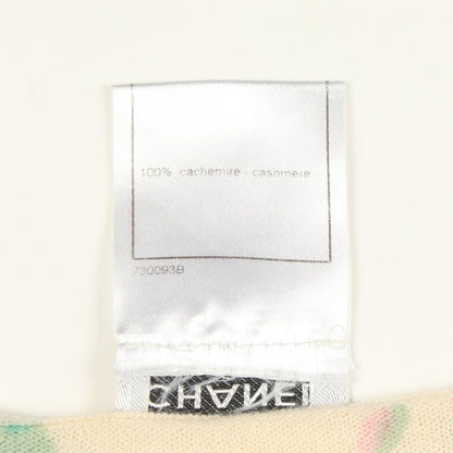 Chanel Knit All Over Pattern Cashmere Patternknit Sweater — view 4