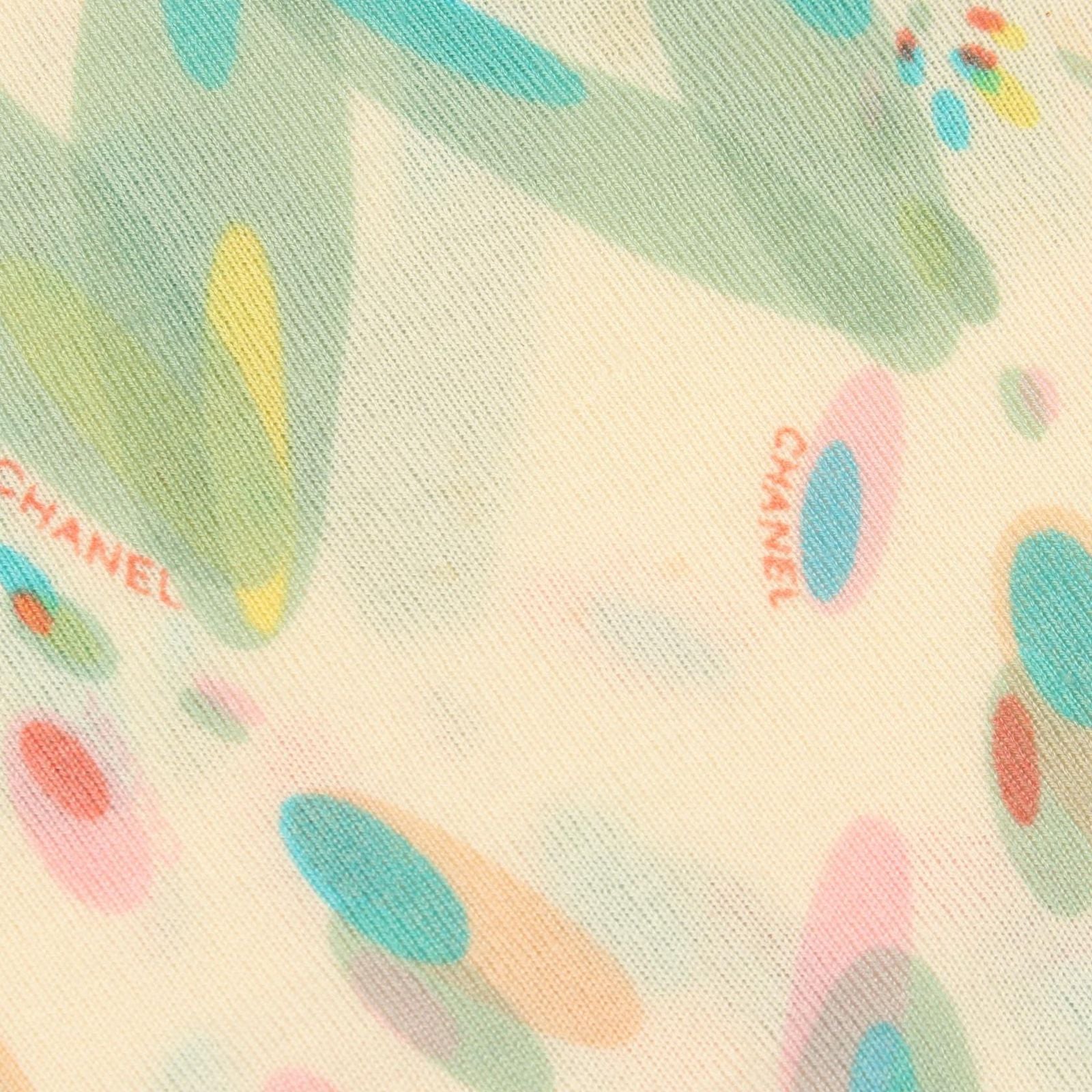 Chanel Knit All Over Pattern Cashmere Patternknit Sweater — view 5