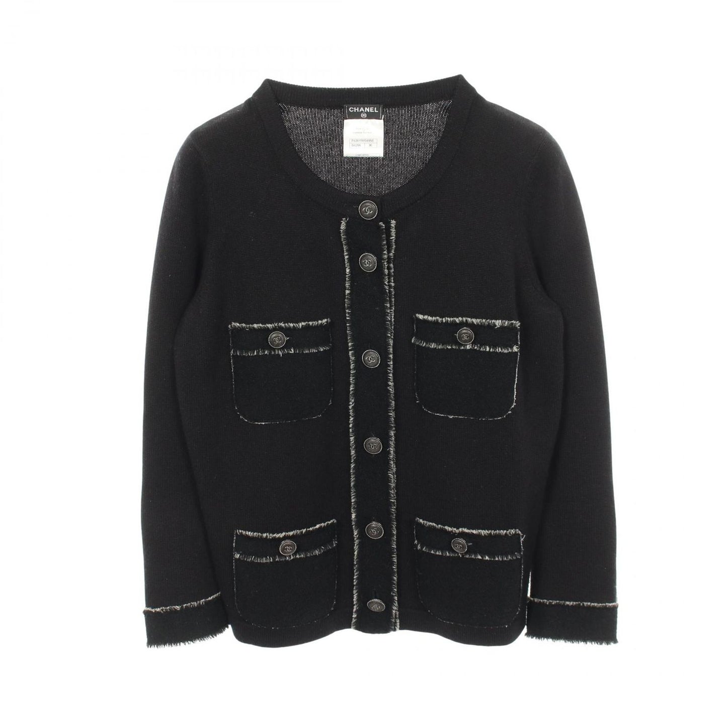 Chanel digan CC Logo Cashmere T-Shirt