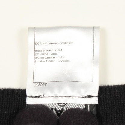 Chanel digan CC Logo Cashmere T-Shirt — view 4